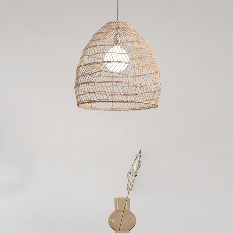 Farmhouse Cage Atami Art Rattan Light