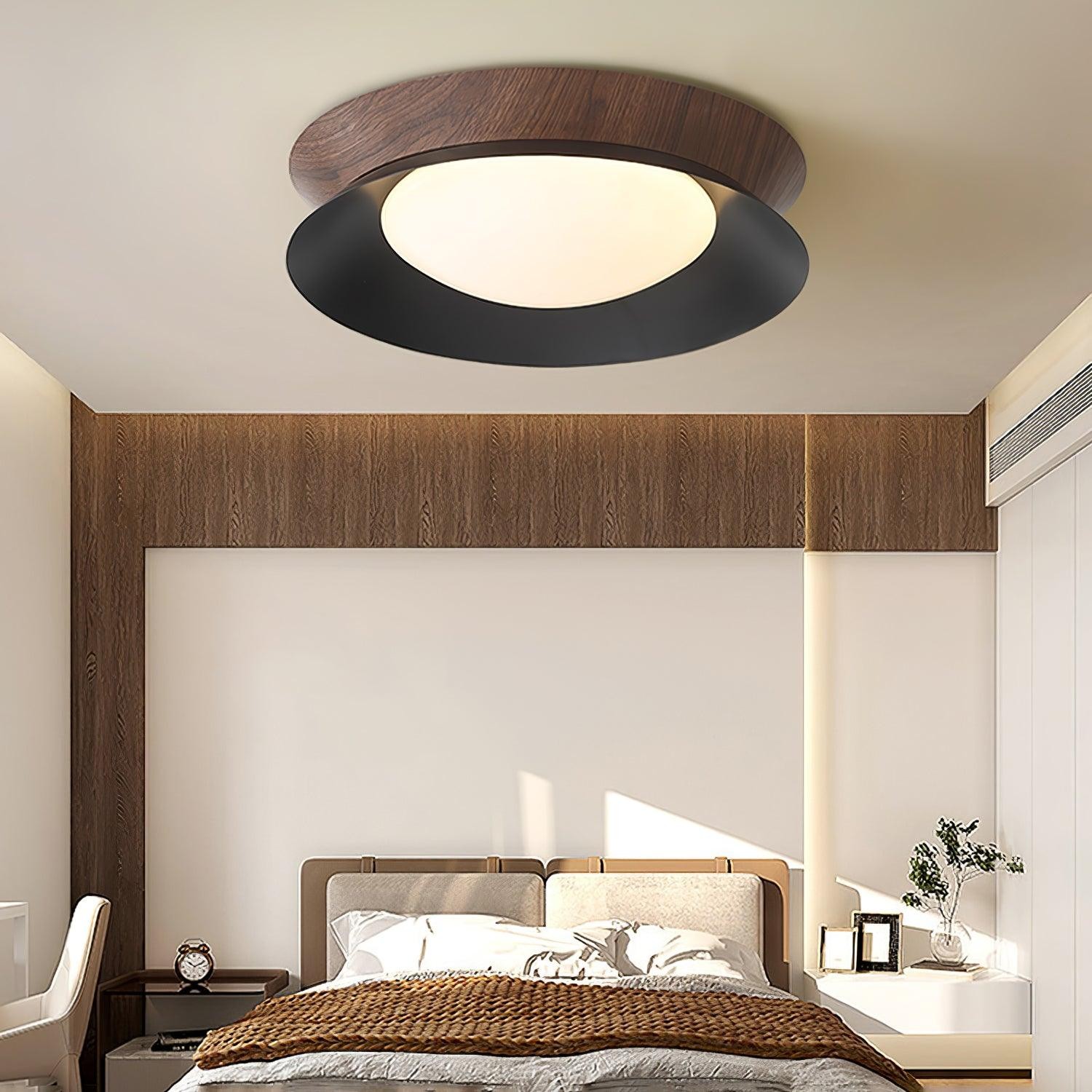 Double Half Round Ceiling Light M374