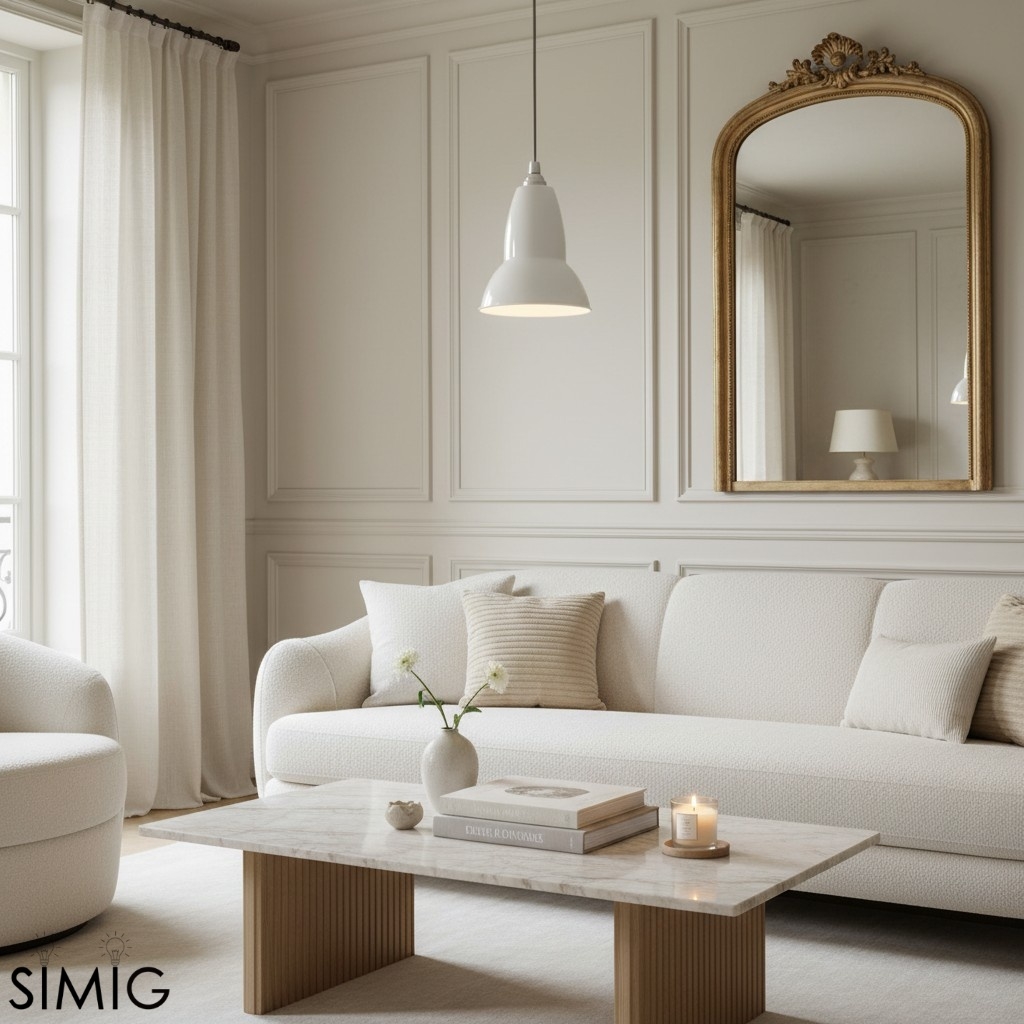 Modryx Simple Metal Hanging Lamp - Timeless Light for Home T548