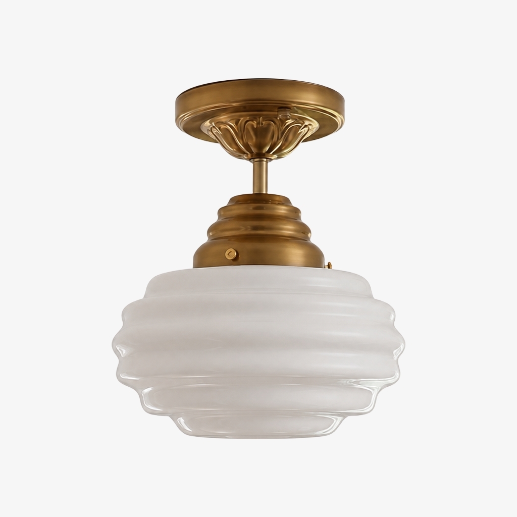 Cirren Nordic Minimalist Multi-Tier Flush Mount Ceiling Light for Bedroom Decor T2238