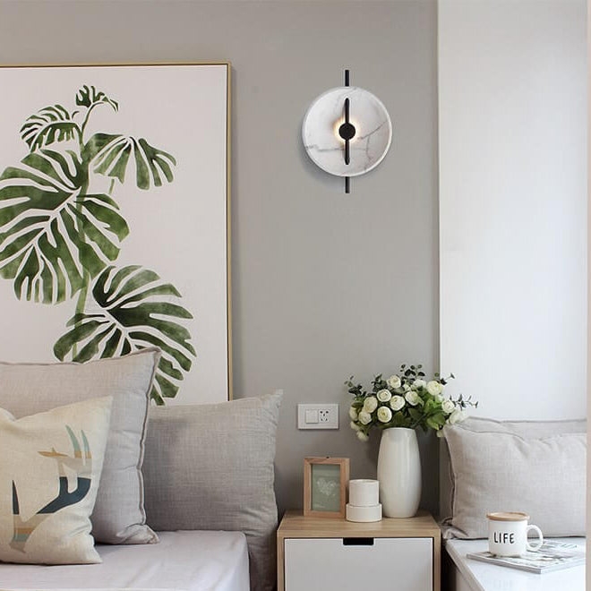 Nordic Round Resin Wall Light T1995