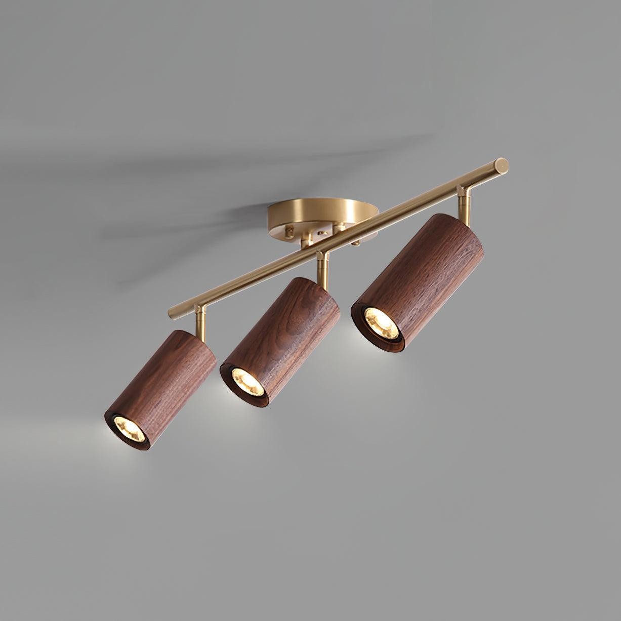 Fashion Wooden Modern Track Lighting M12