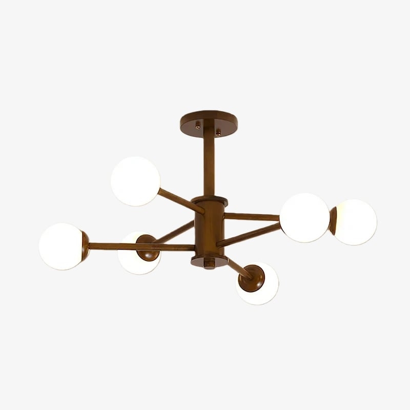 Orrise Molecular Design Ceiling Lamp - Artistic Branch Lighting Chandelier for Home Spaces T526