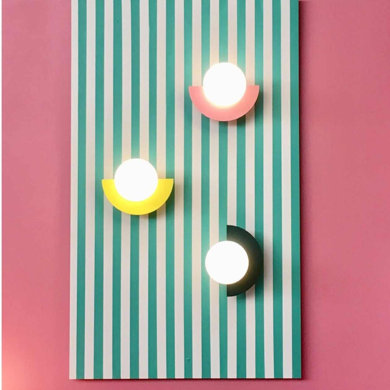 Colourful Ambient Wall Sconce - Decorative Indoor Light Fixture S149