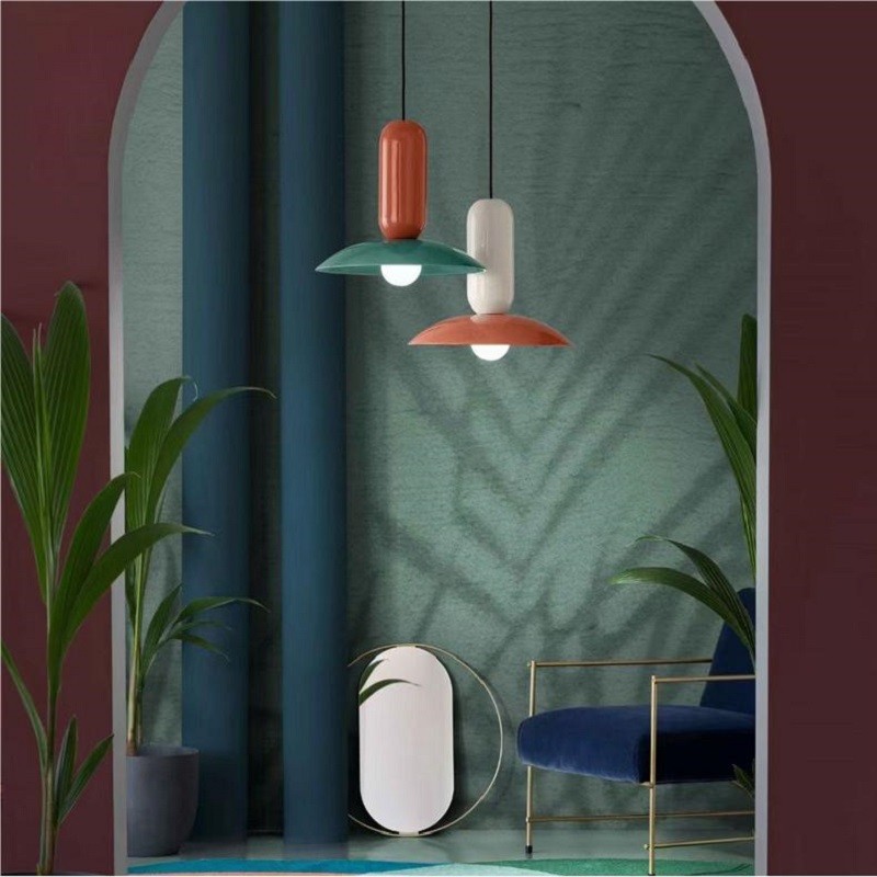 Macaron Frisbee Pau Pendant Light S156