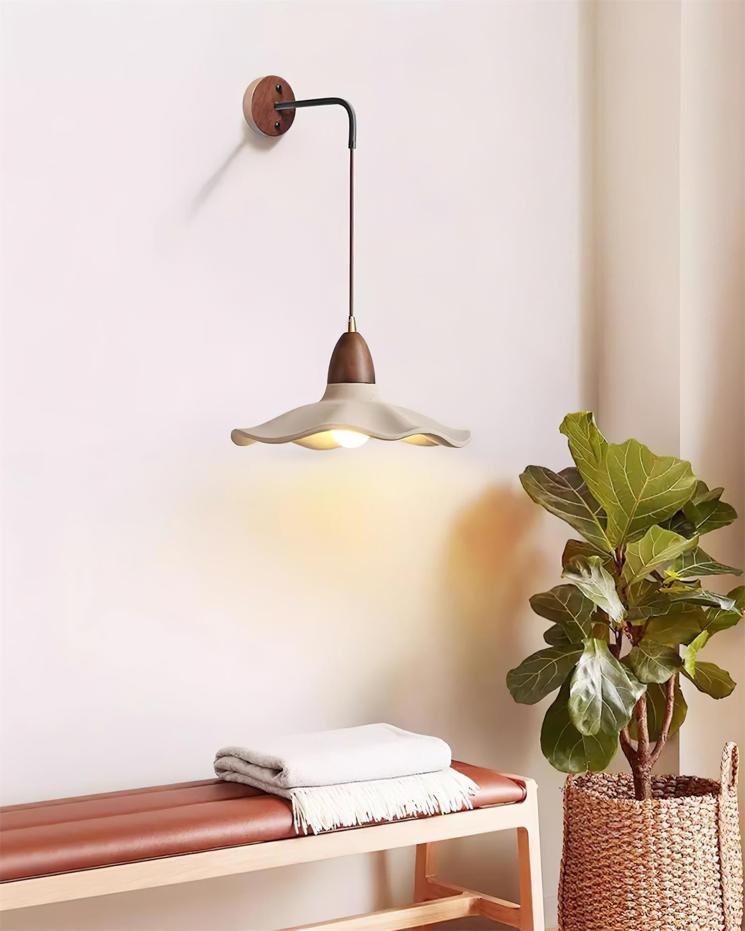 Crested Wave Wall Lamp T1411