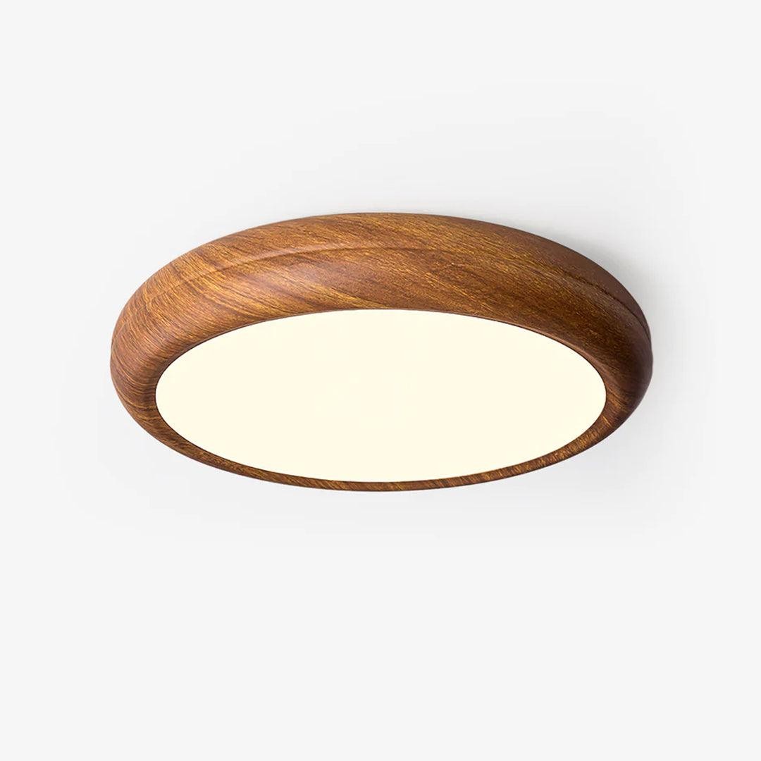 Wood Grain Round Ceiling Lamp M196