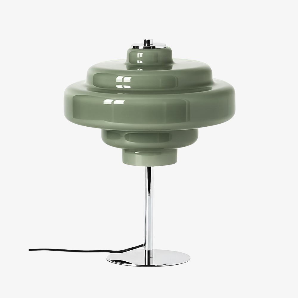 Koloro Multi-Layer Table Lamp - Vintage Glass and Metal for Living Room T276