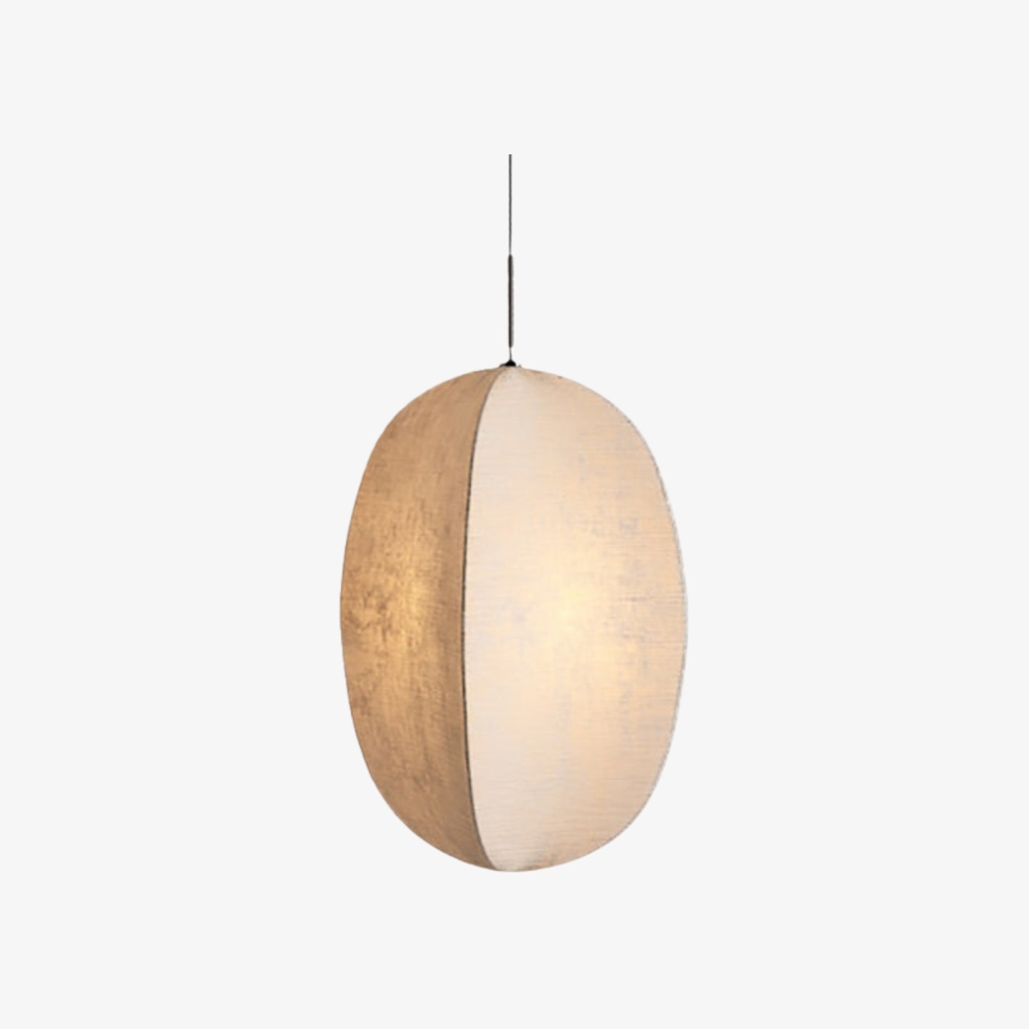 Diora Sculptural Pendant Light ‑ Modern Metal Design for Living Room T802
