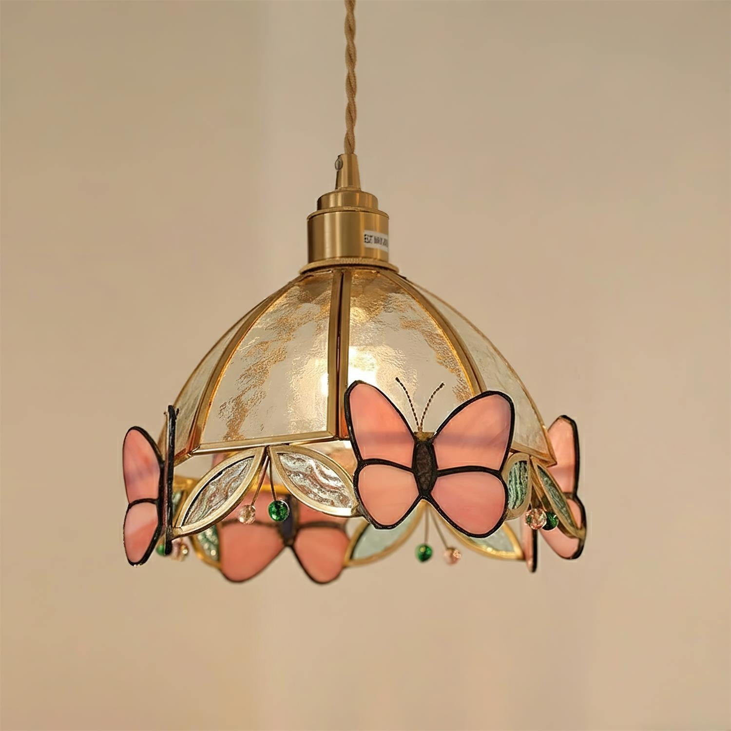 Butterfly Jewel Pendant Lamp T1468