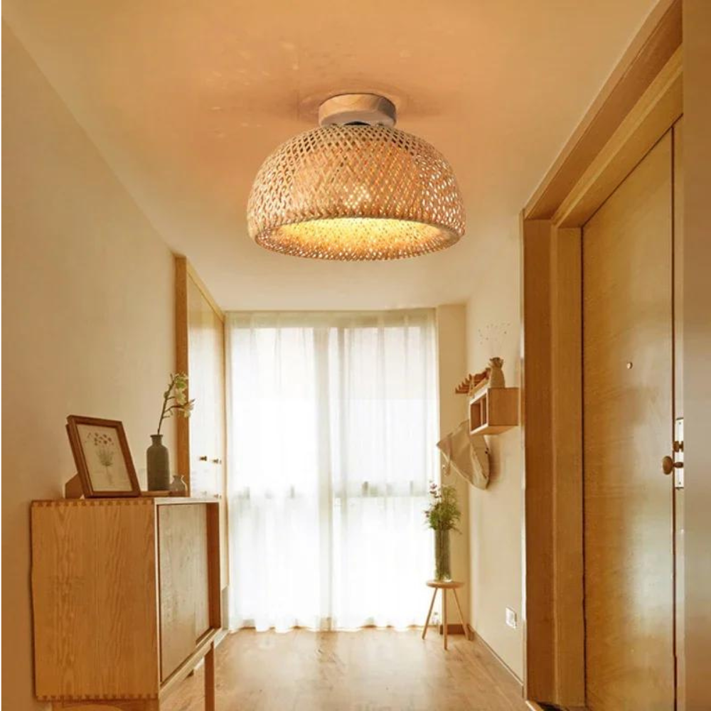 The Luminous Refuge Bamboo Ceiling Light T2093