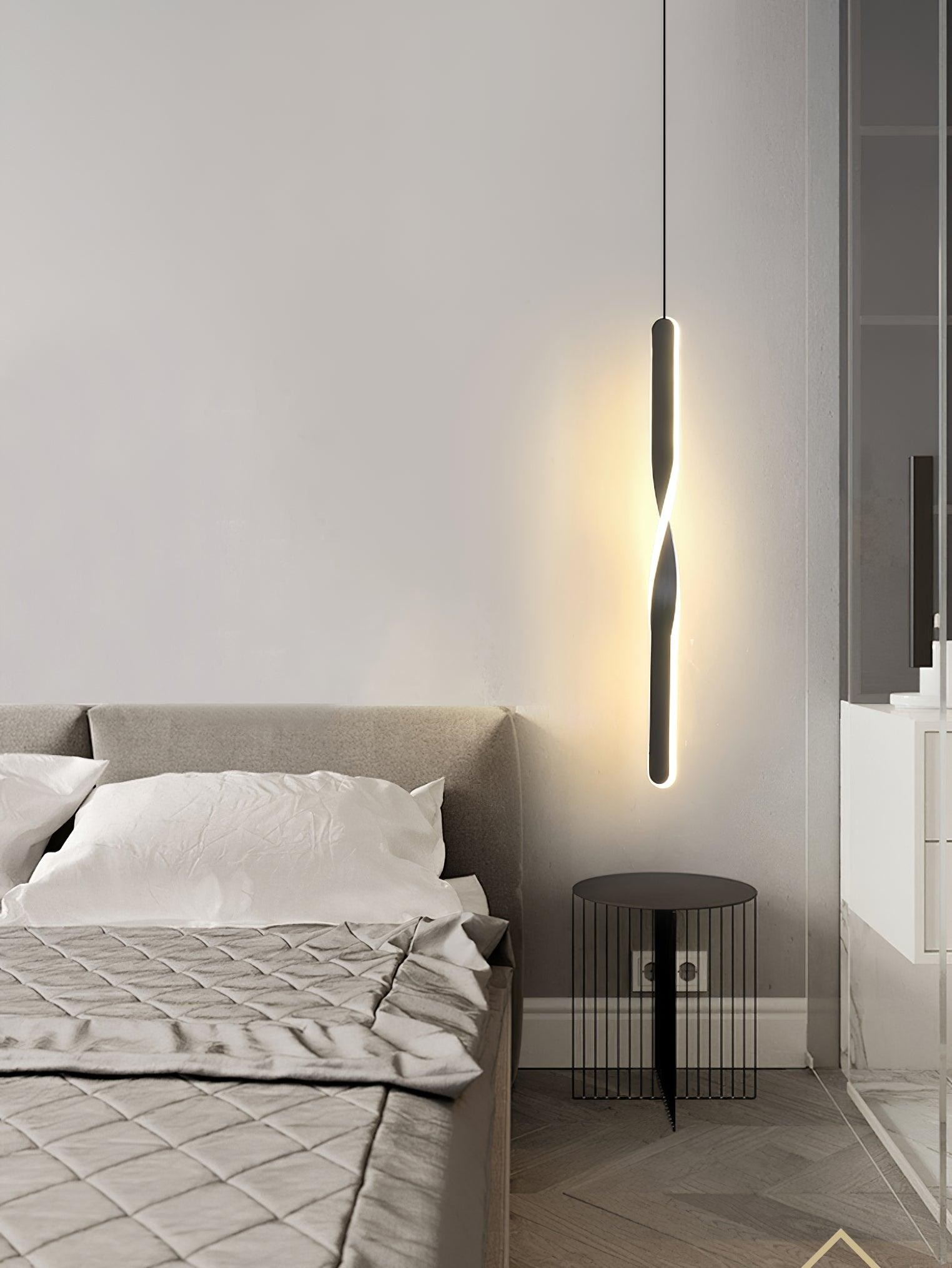 Nordic linear long Pendant Lamp M314
