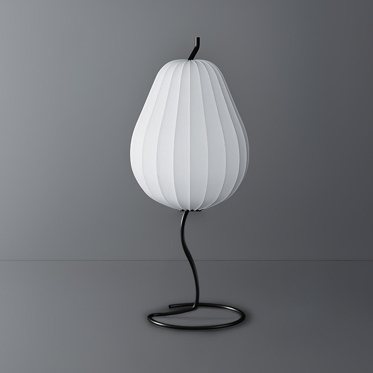 Pear-shaped Shite Floor Lamp Suitable For Living Room M519