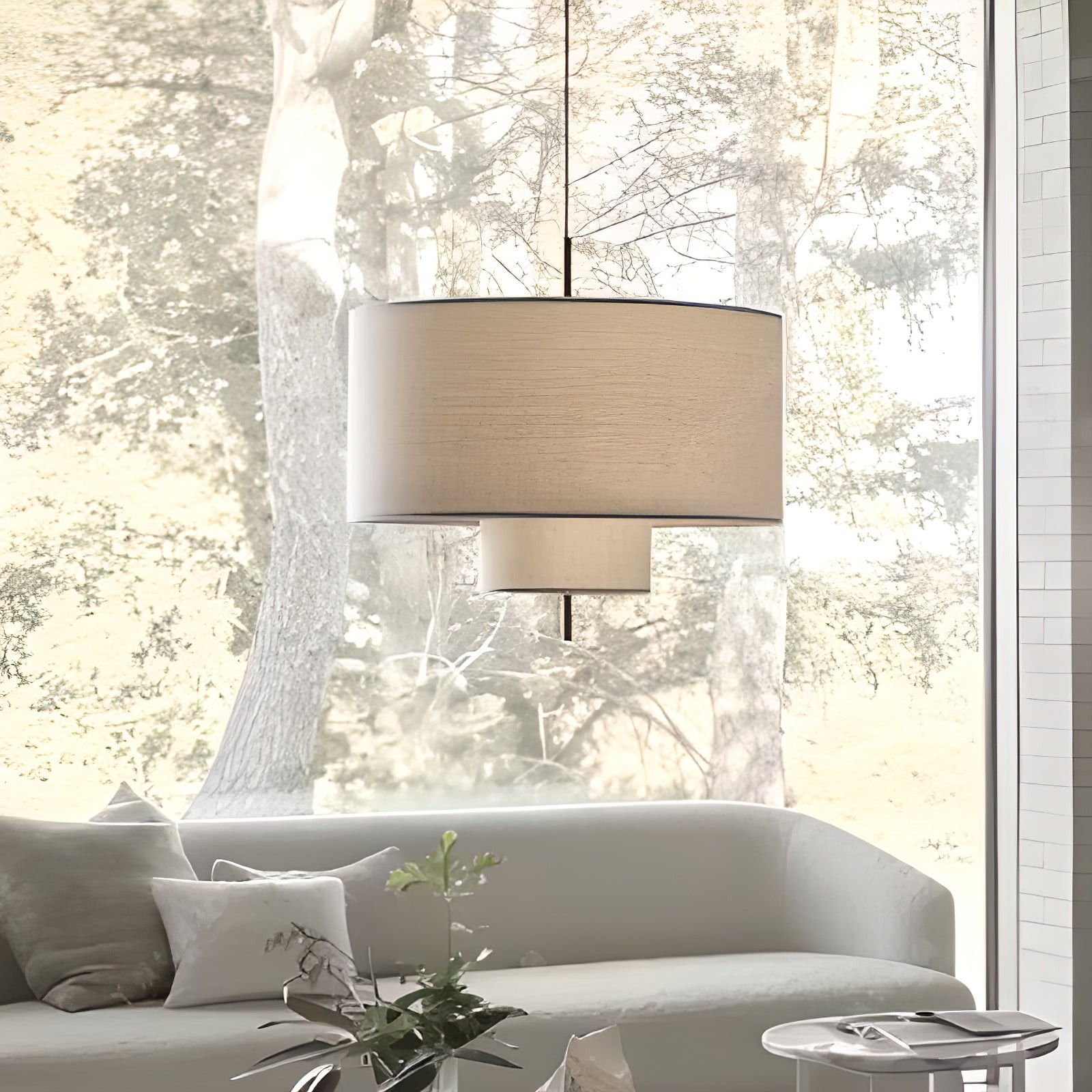 Nordic linear layered Pendant Lamp M536