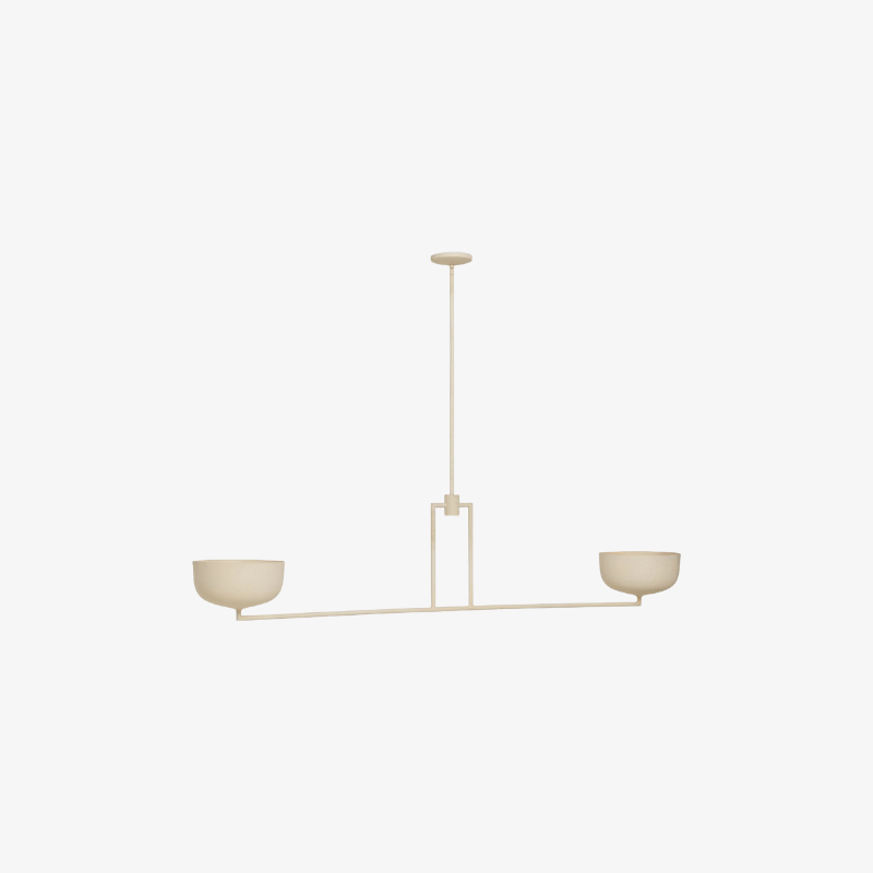 Lustrona Multi-Light Chandelier Metal Dome Shades - Streamlined Modern for Dining Room T693