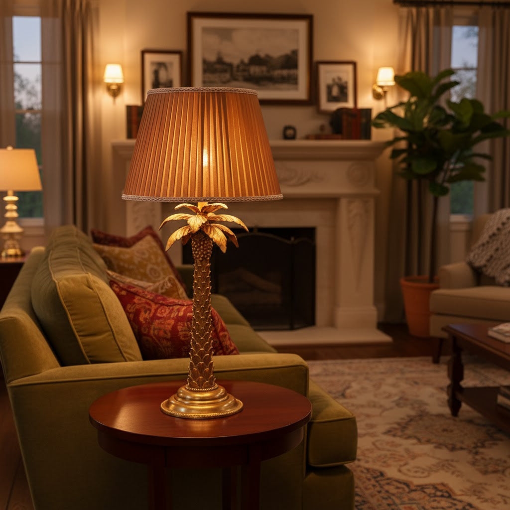 Palm Tree Table Lamp T1976