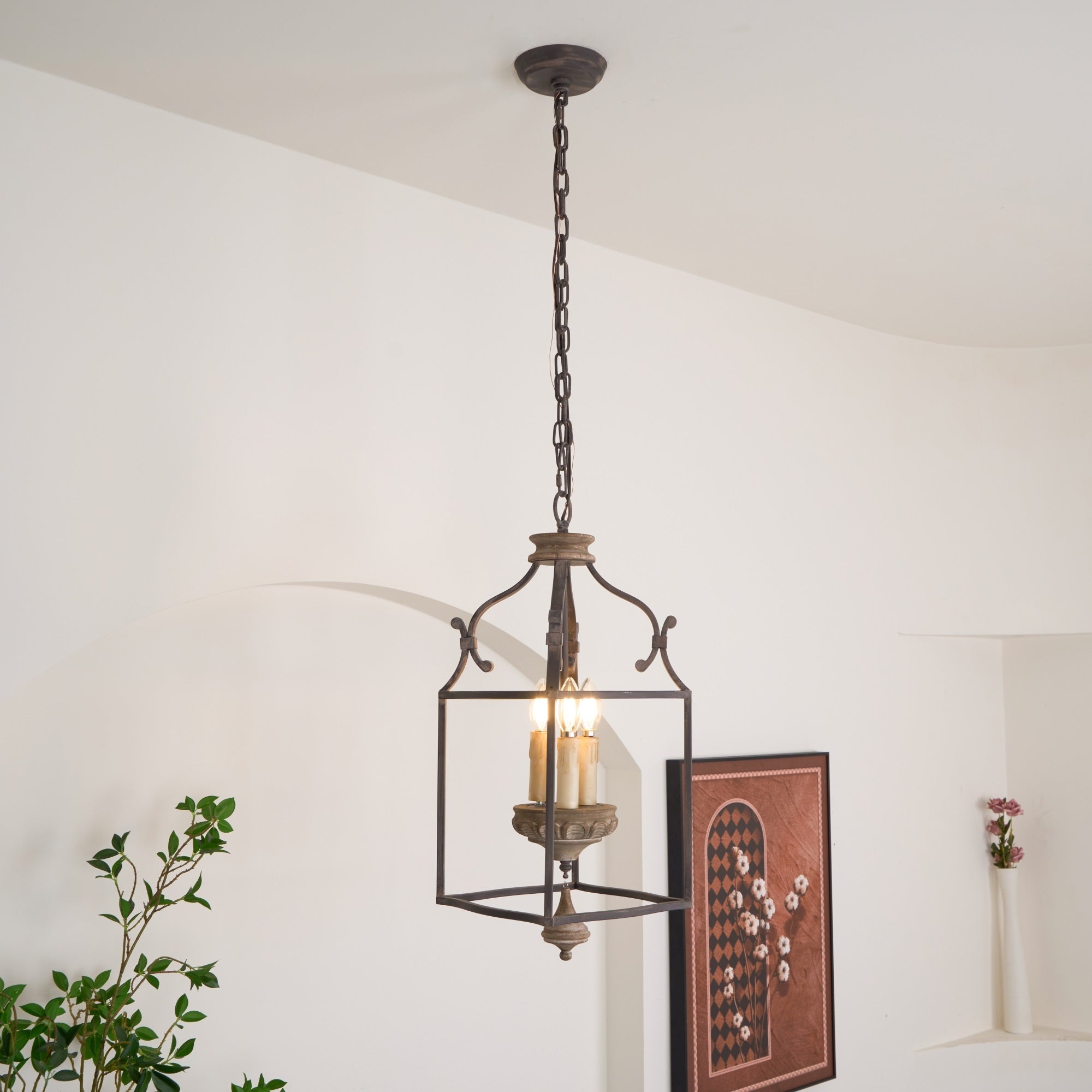 Traditional Birdcage Chandelier T1749