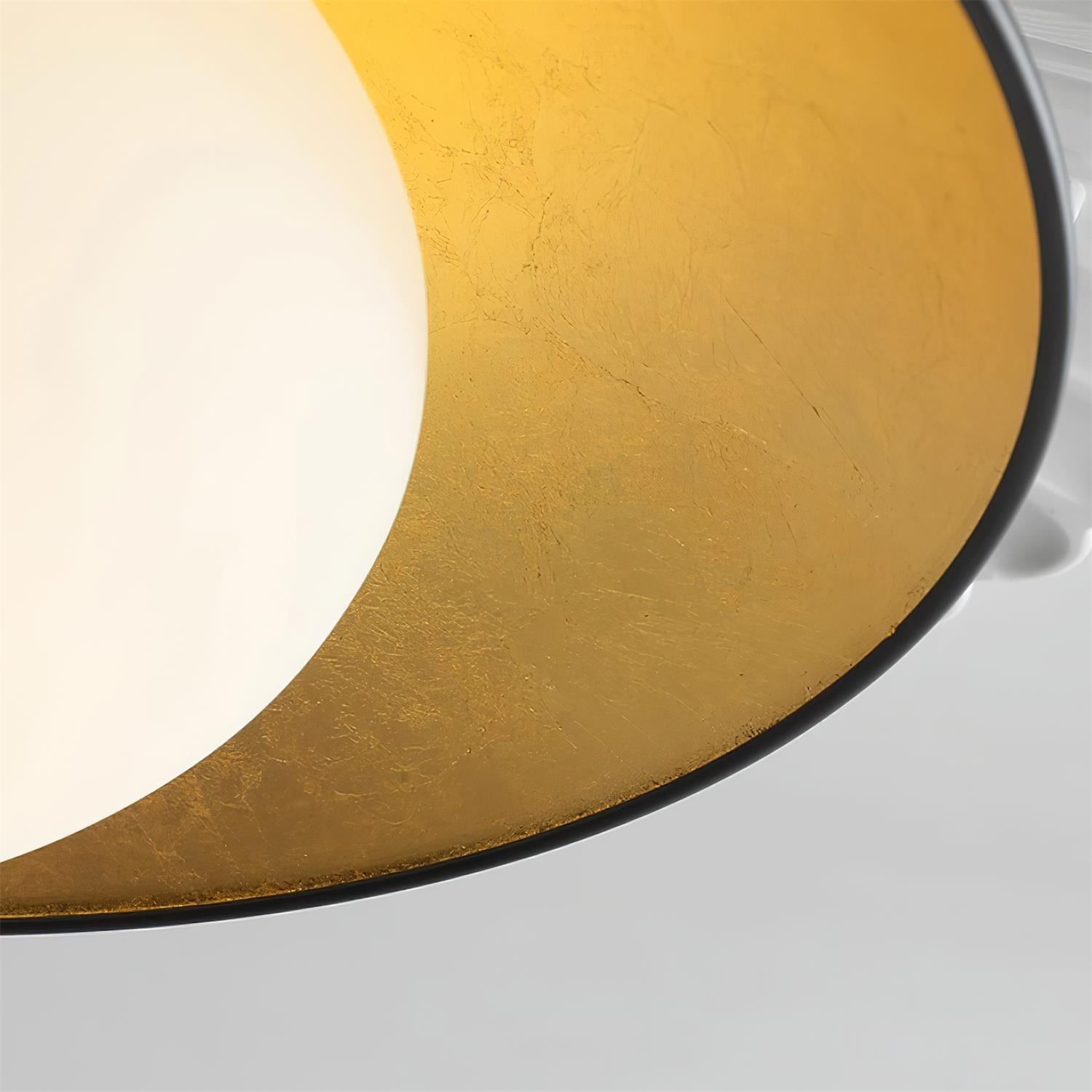 French Retro Flying Saucer Bowl Ceiling Light M134
