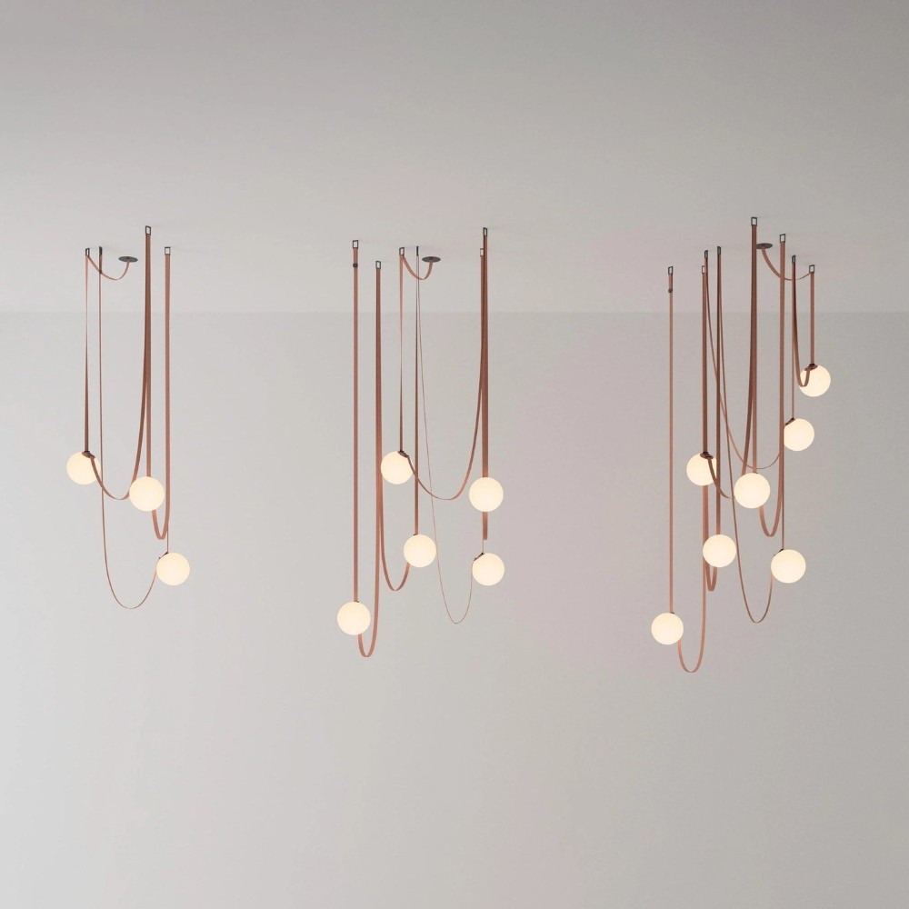 Flexible Belt-Style Pendant Lamp for Customizable Ambient Light S241