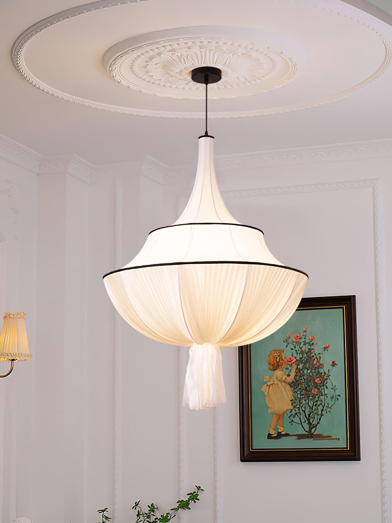 Fabric Art Decorative Pendant Lamp M258