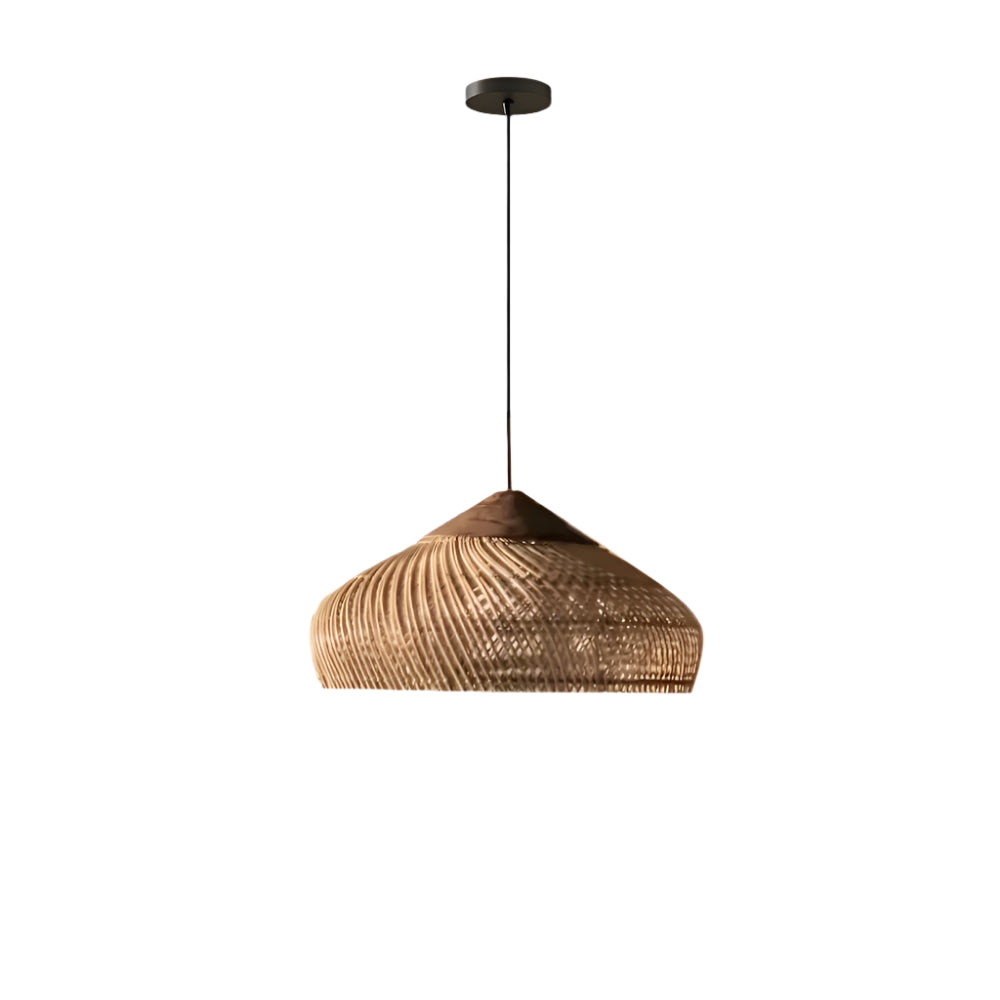 Retro Bohemian Rattan Pendant Light T2060