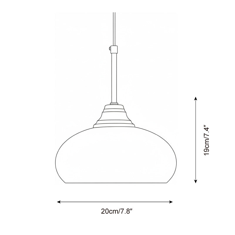 Vanilla Pendant Lamp T1462