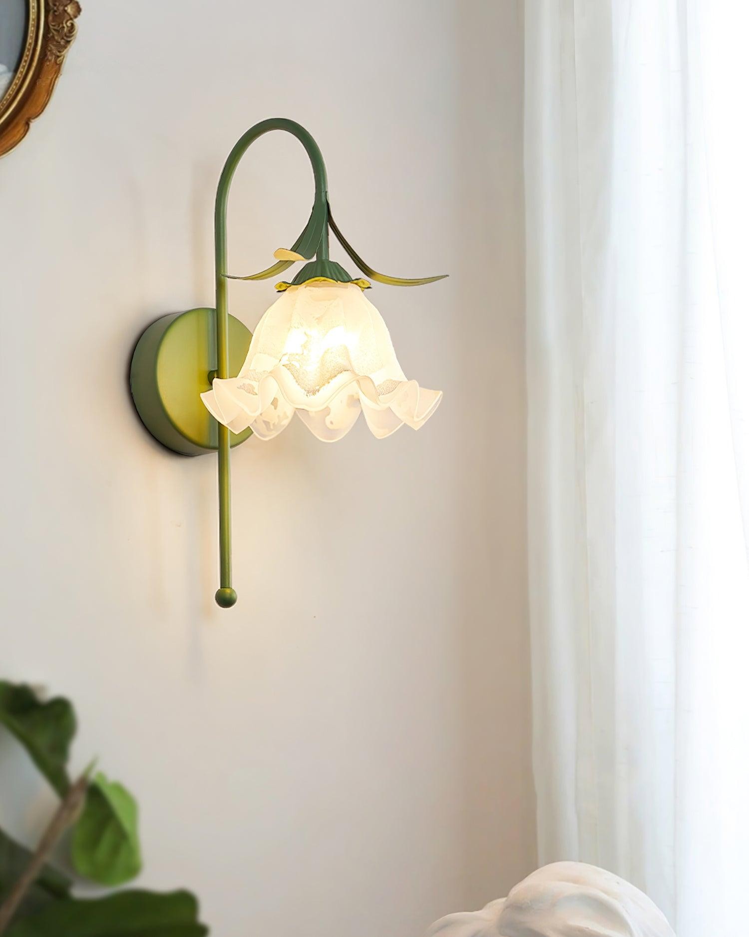 French Cream Style Flower Wall Lamp M47