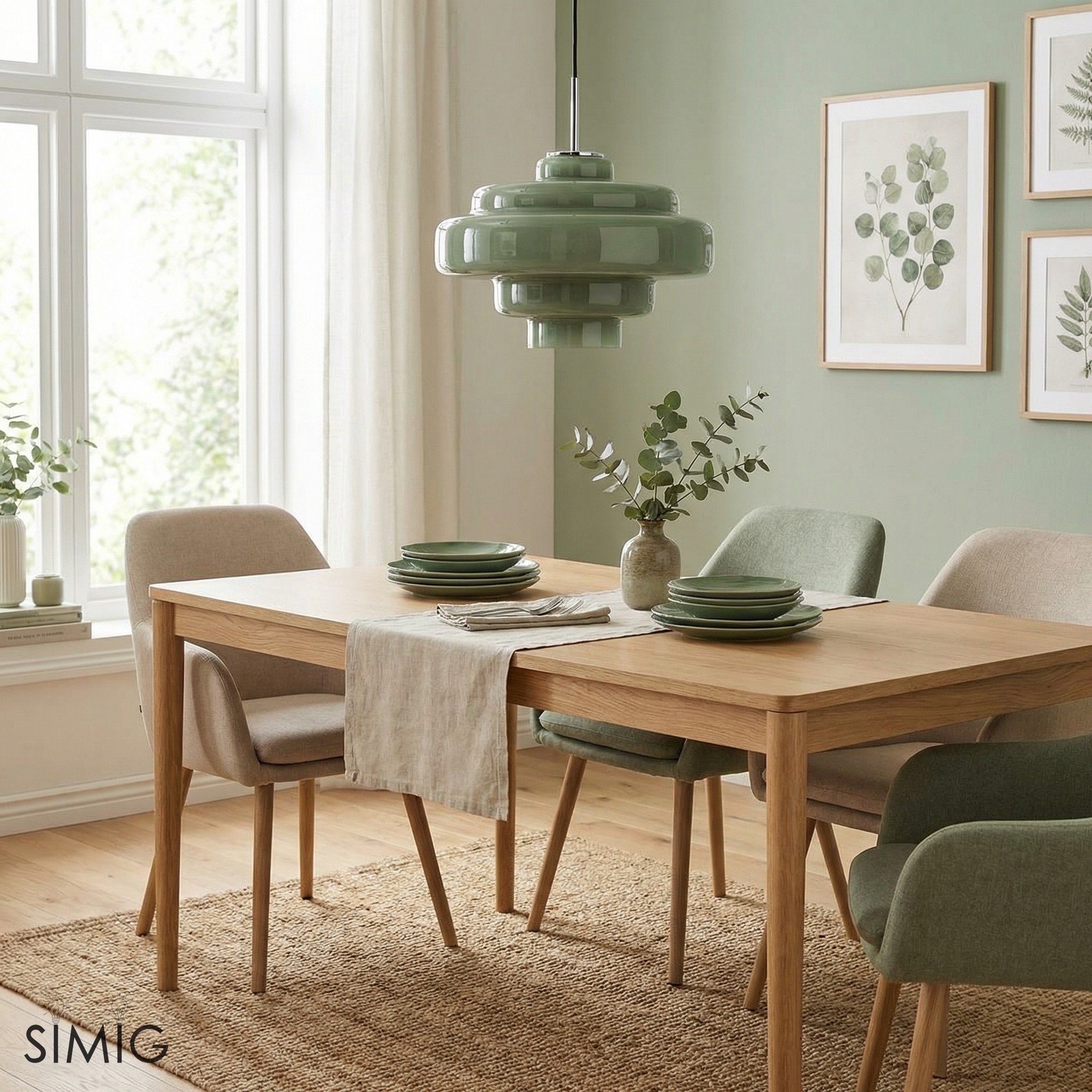 Koloro Multi-Layer Pendant Light - Vintage Metal and Glass for Living Room T277