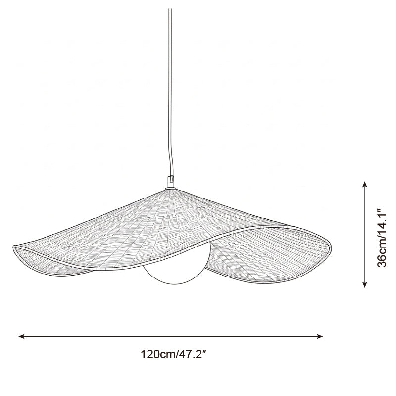 Breezeleaf Pendant Lamp T1530