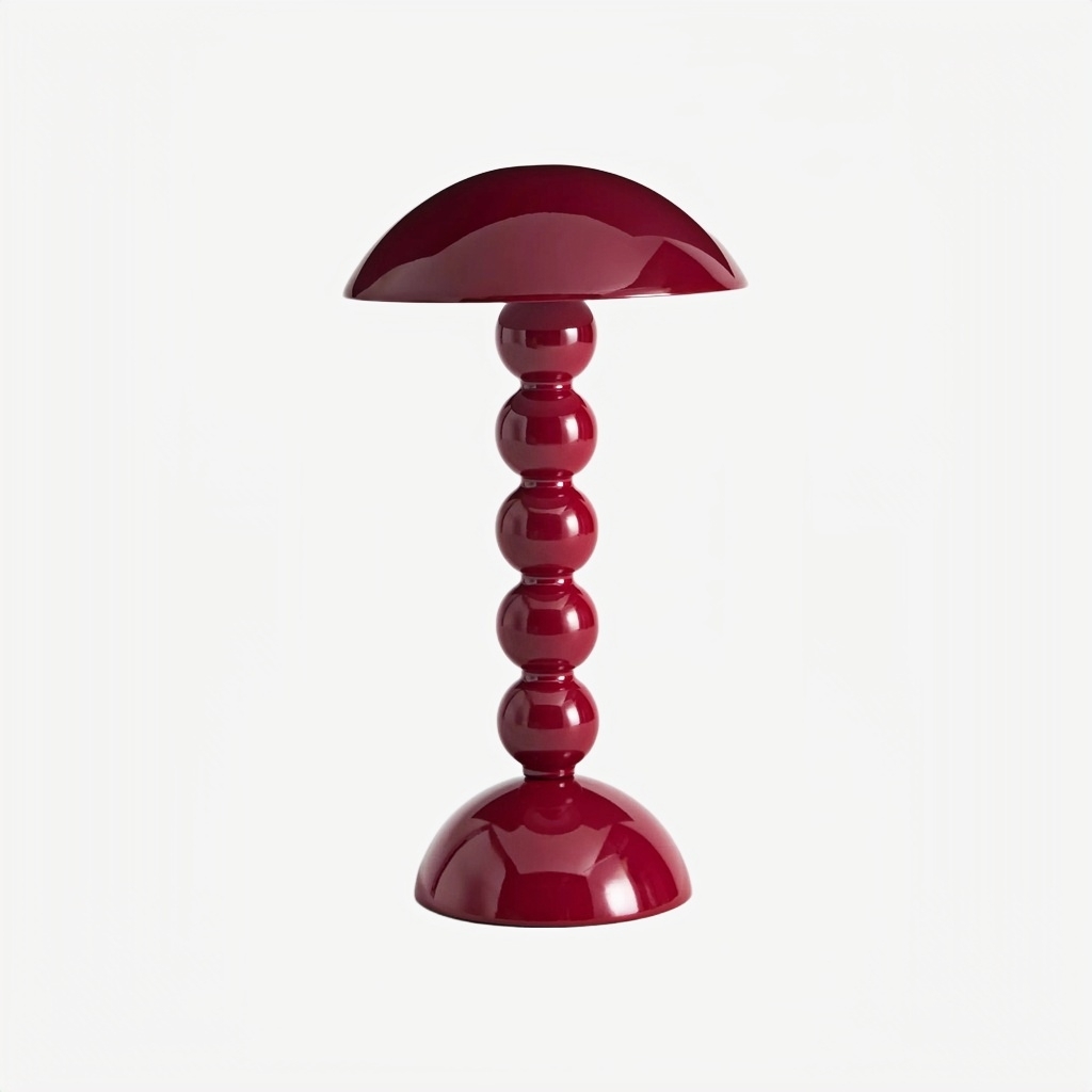 Modo LED Table Lamp - Orb-Stacked Base Mushroom Shade Perfect for Living Room or Bedroom T722