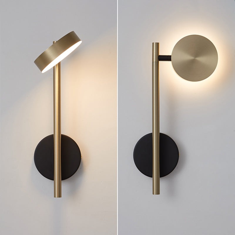 Italian Simple Round Metal Wall Lamp M557