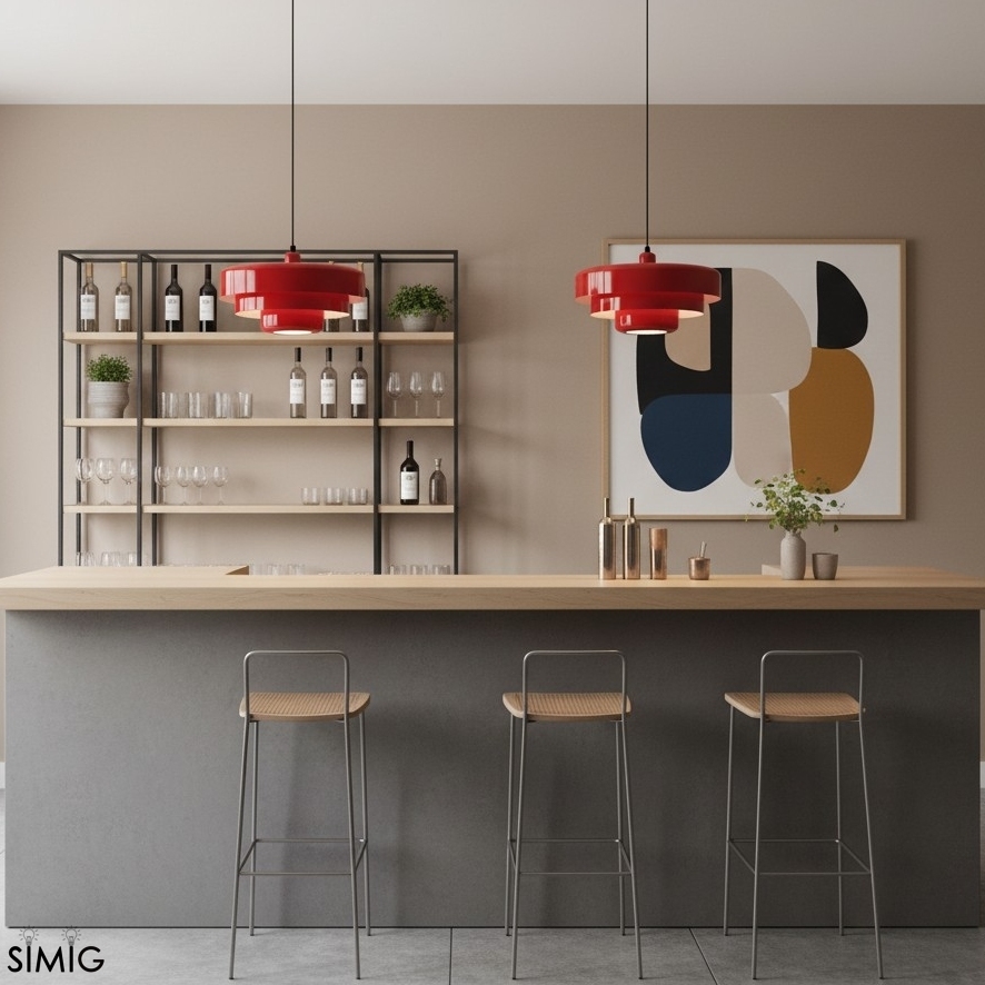 Triple Layer Disc Macaron Cake Pendant Lamp S103