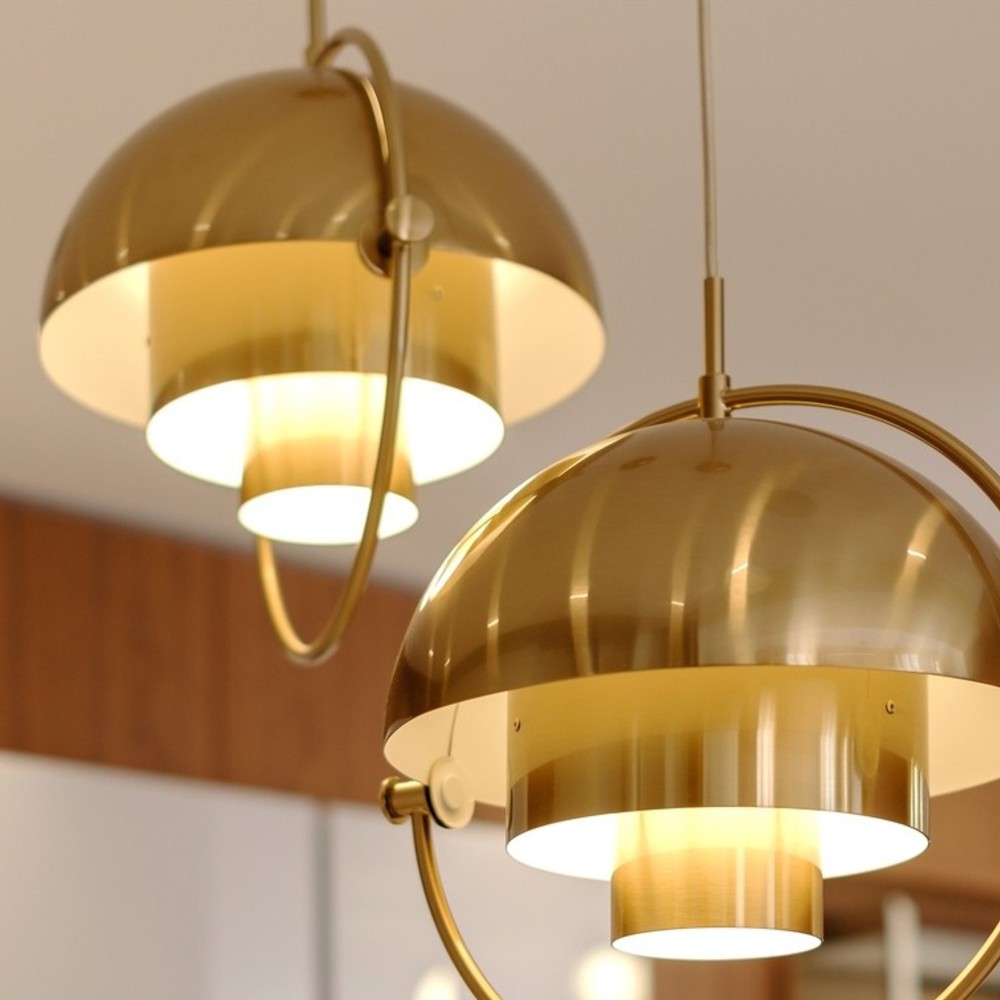 Multiva Pendant Light - Modern Metal Design for Living Room