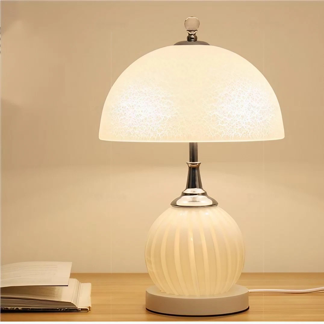Mushroom Bedside Table Lamp for Bedroom