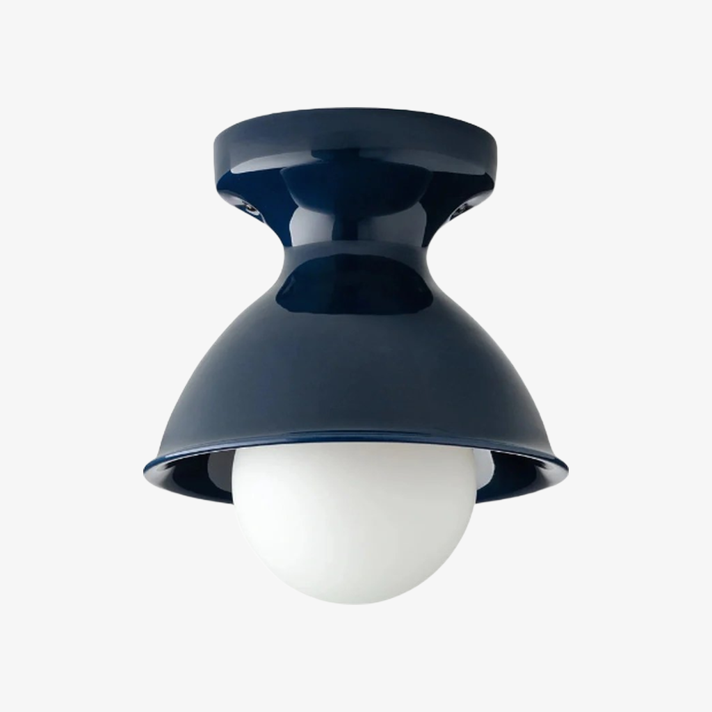 Dravin Colorful Ceramic Ceiling Light - Modern Flush Mount for Living Room T1194