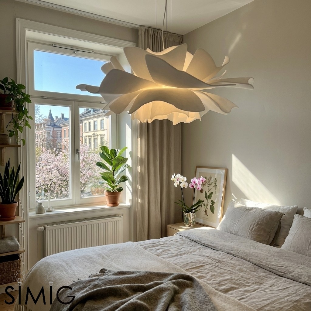 Flower Petal Pendant Light Modern Design - Dining Room Lighting S131