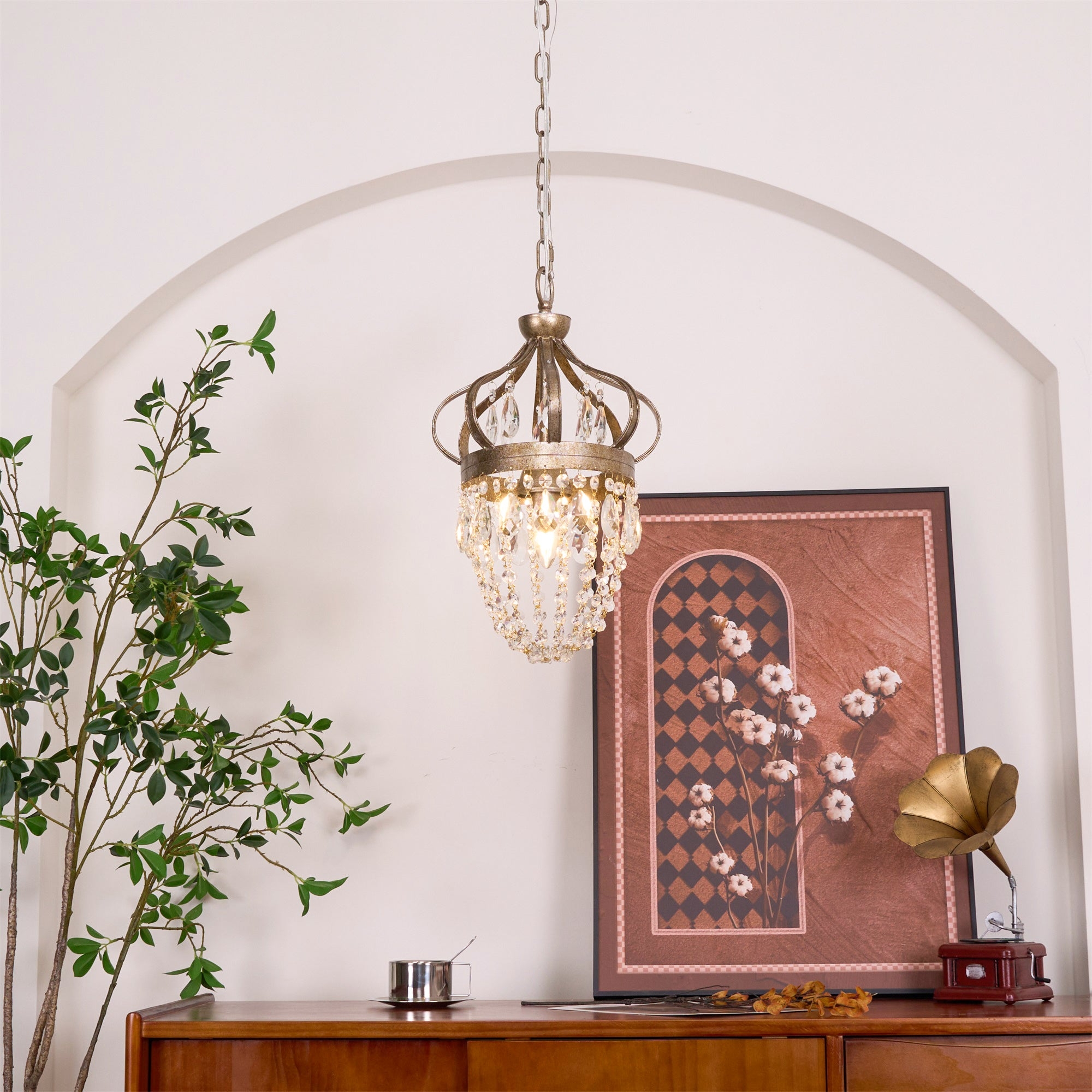 Abella Tear Drop Chandelier T1741