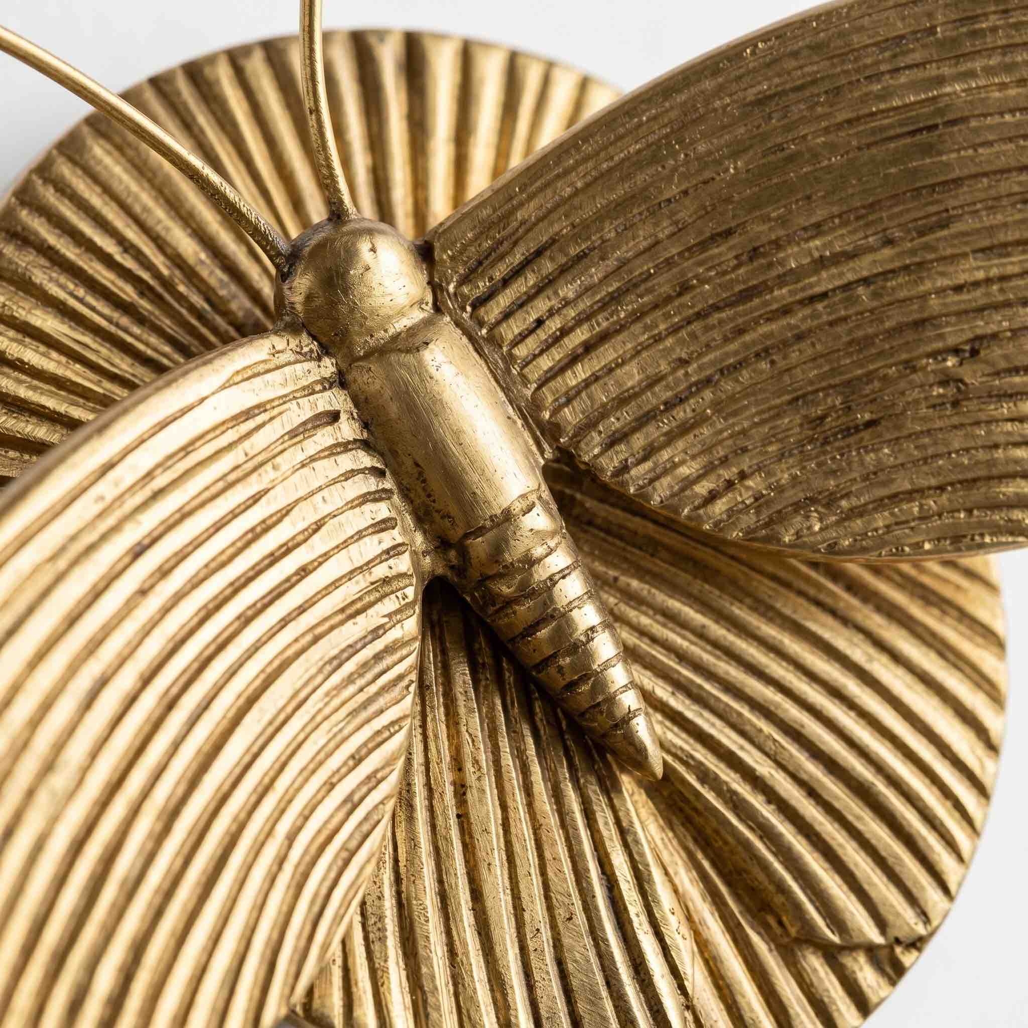 Mothriel Moth-shaped Wall Sconce - Sculptural Design Decorative Wall Light for Bedroom T1127