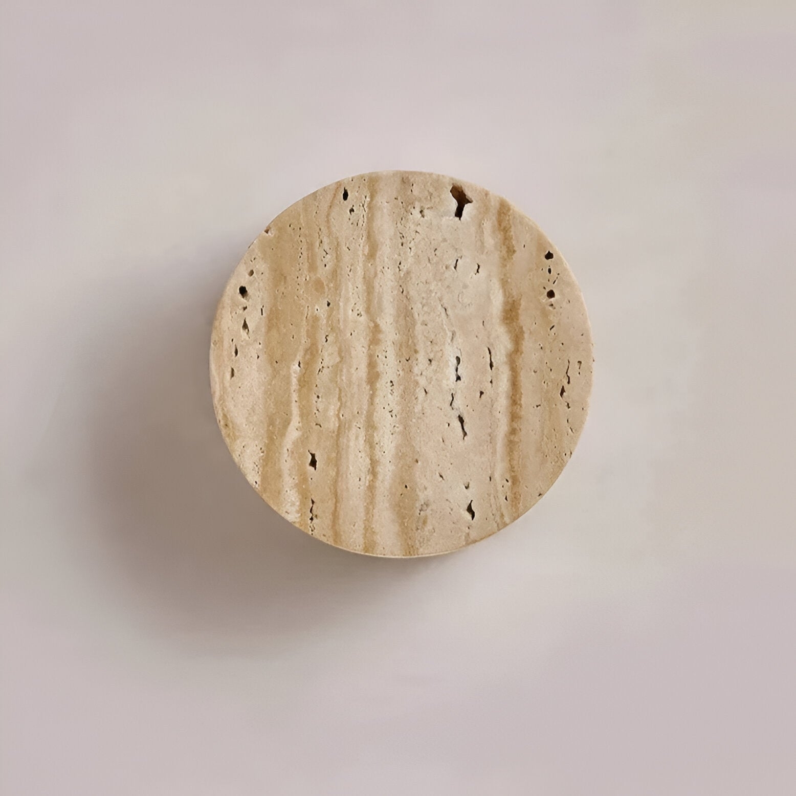 Japanese Wabi Sabi Natural Travertine Stone Wall Light T2102