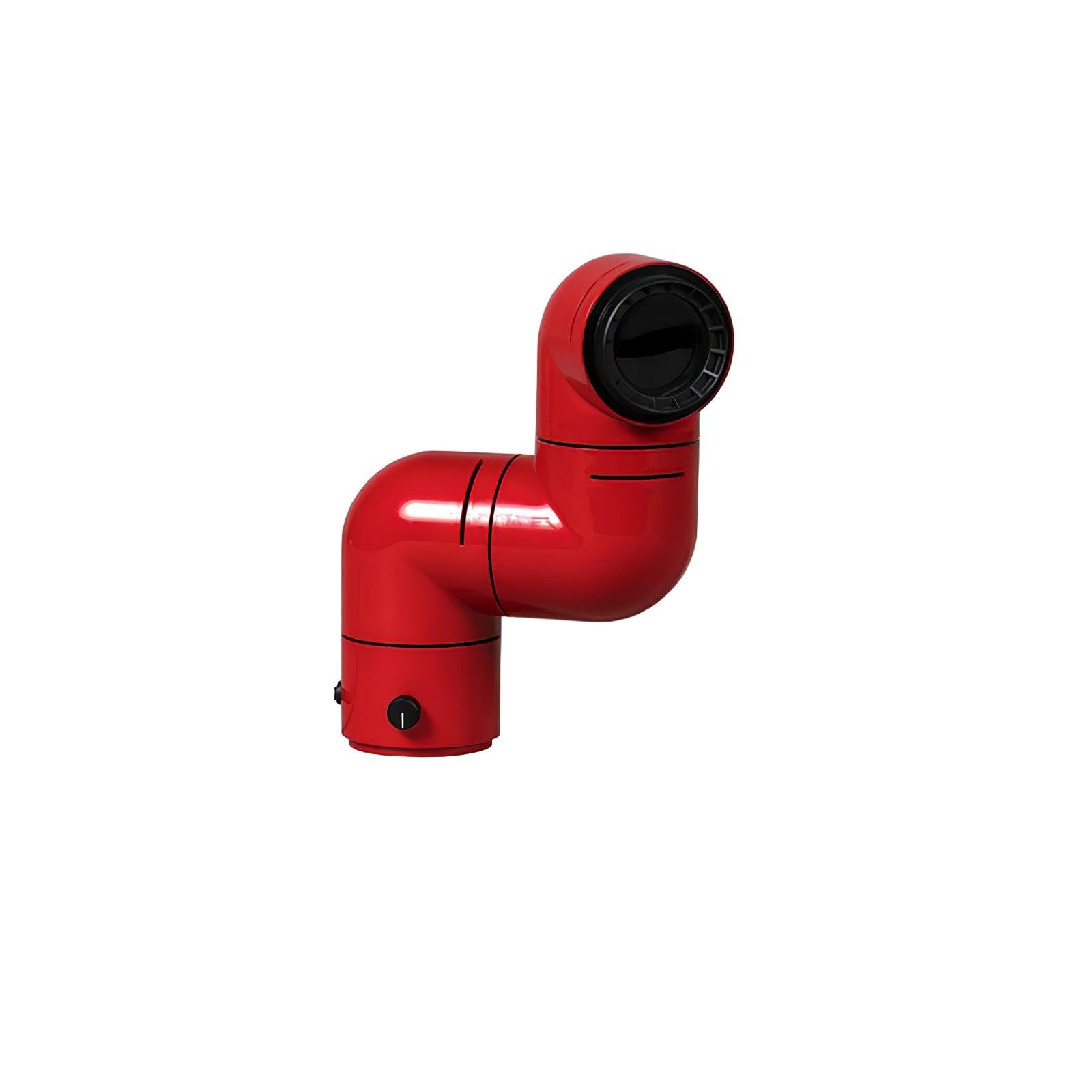 Red Tubular Table Lamp Suitable For Bedroom M504