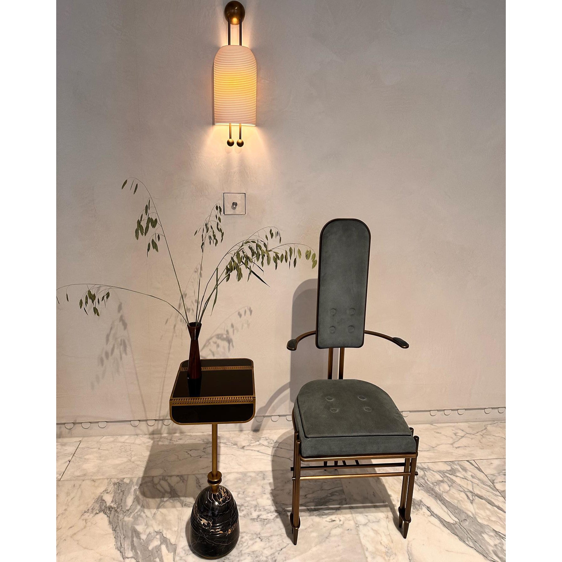 Lantern Glass Sconce T1702