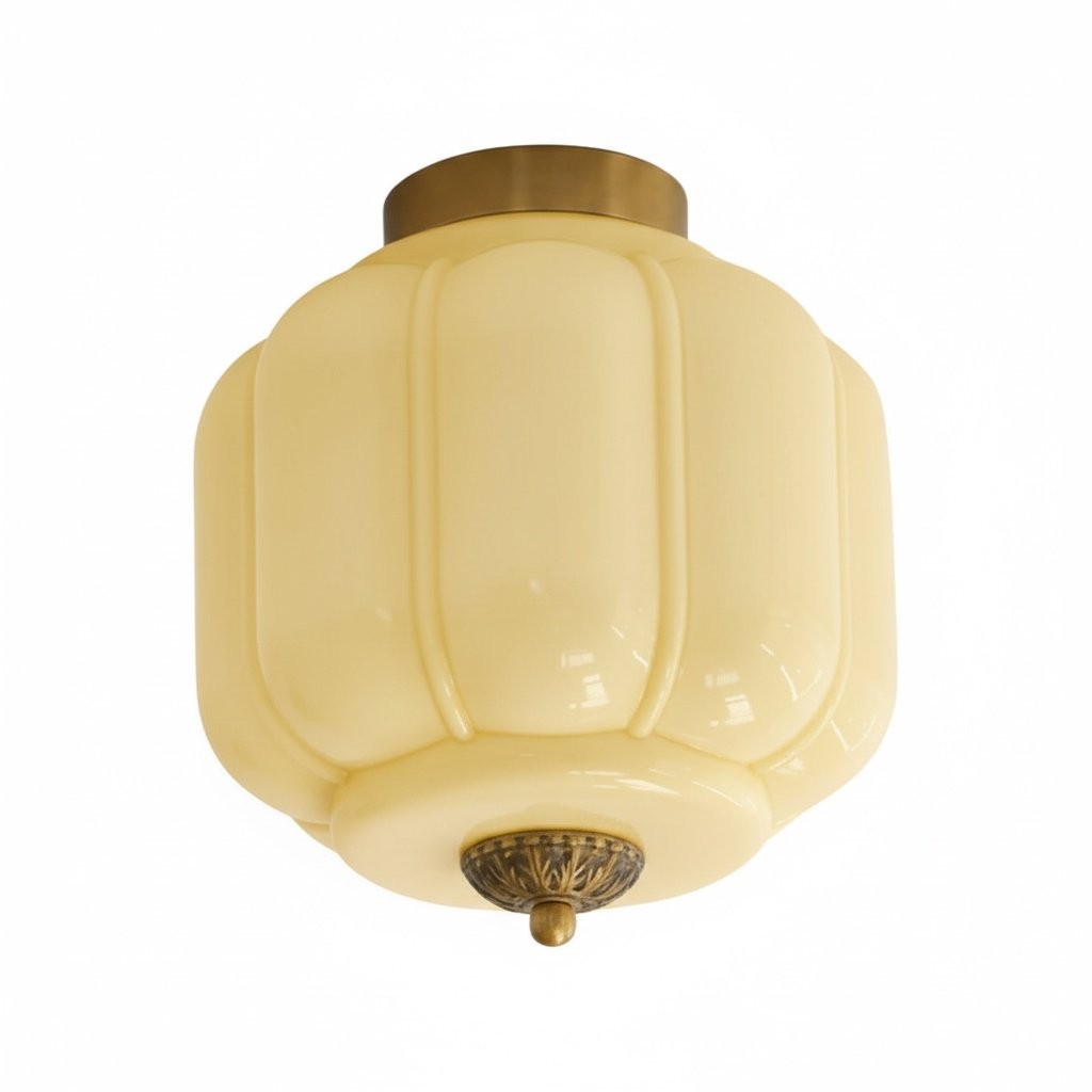 Eloise Lantern Style Semi Flush Light - Classic Charm for Interiors T287