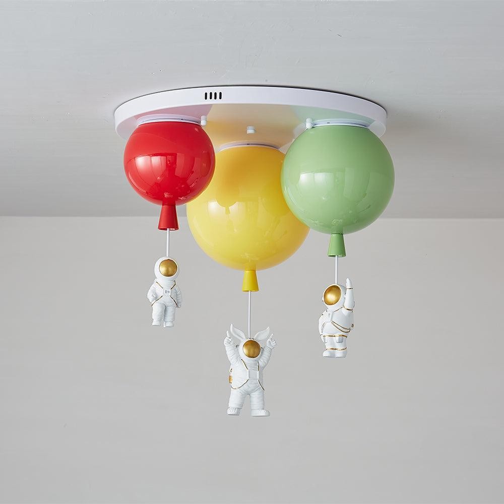 Astronaut Glossy Balloon Ceiling Lamp M390
