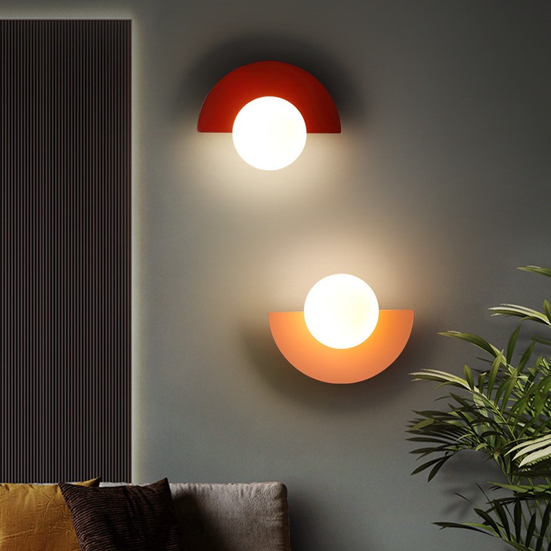 Colourful Ambient Wall Sconce - Decorative Indoor Light Fixture S149