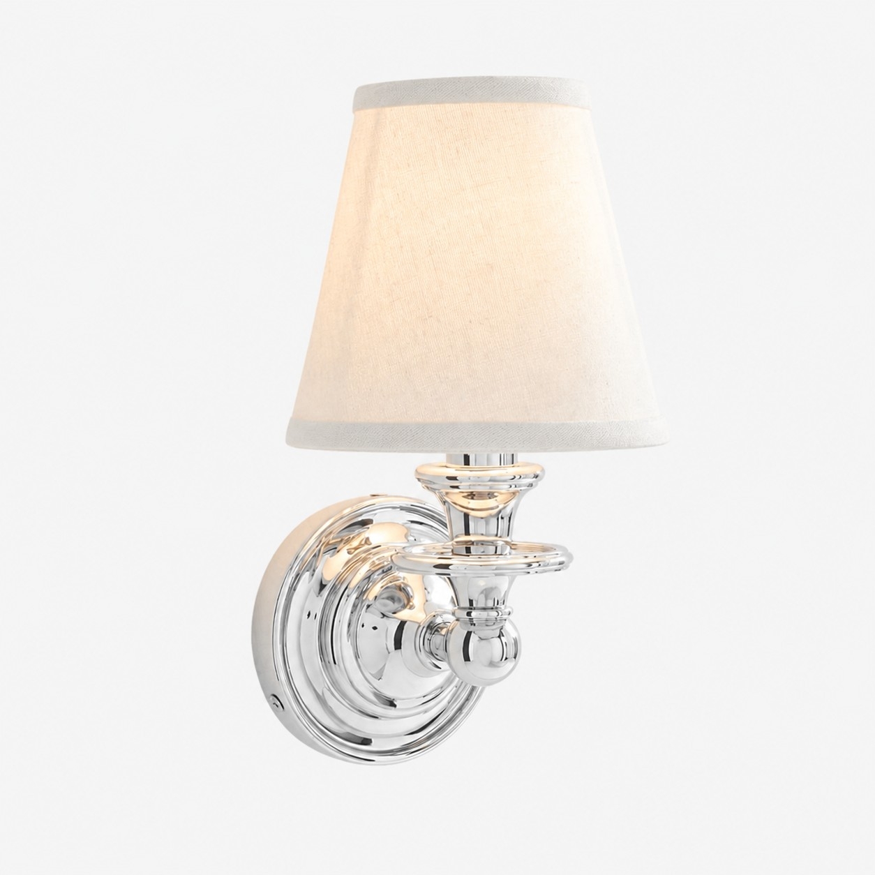 Kalvora Fabric Shade Wall Sconce - Stylish Modern Light for Bedroom T090