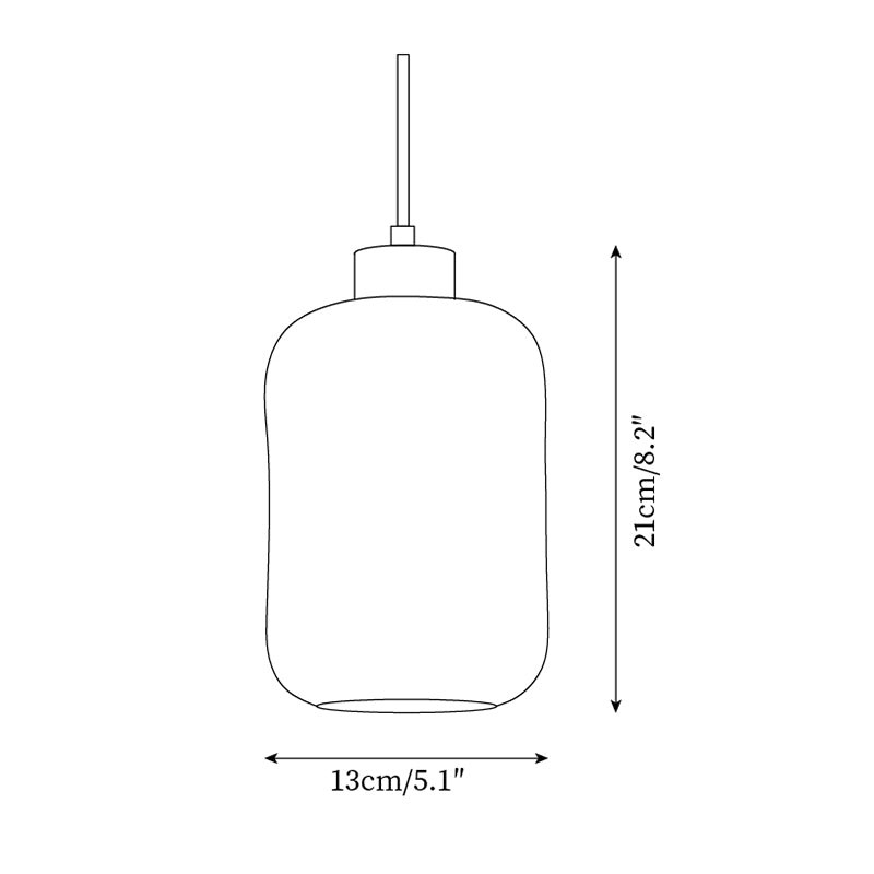 Wabi-sabi Creativity Modern Pendant Lamp G15