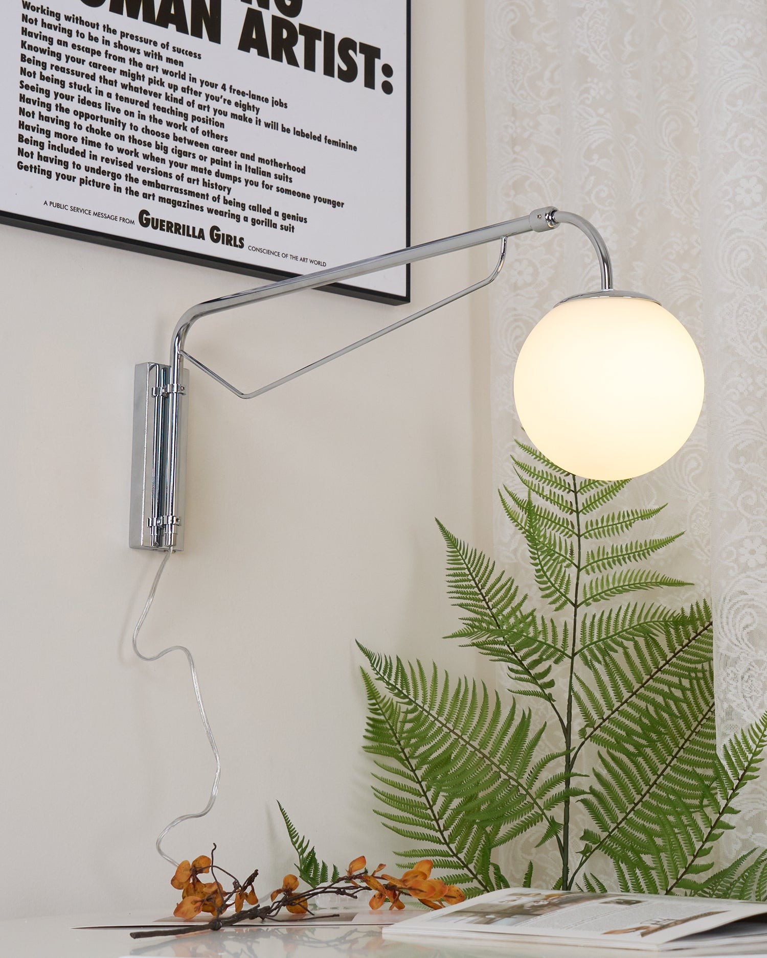 Simple Style Plug In Wall Lamp P017