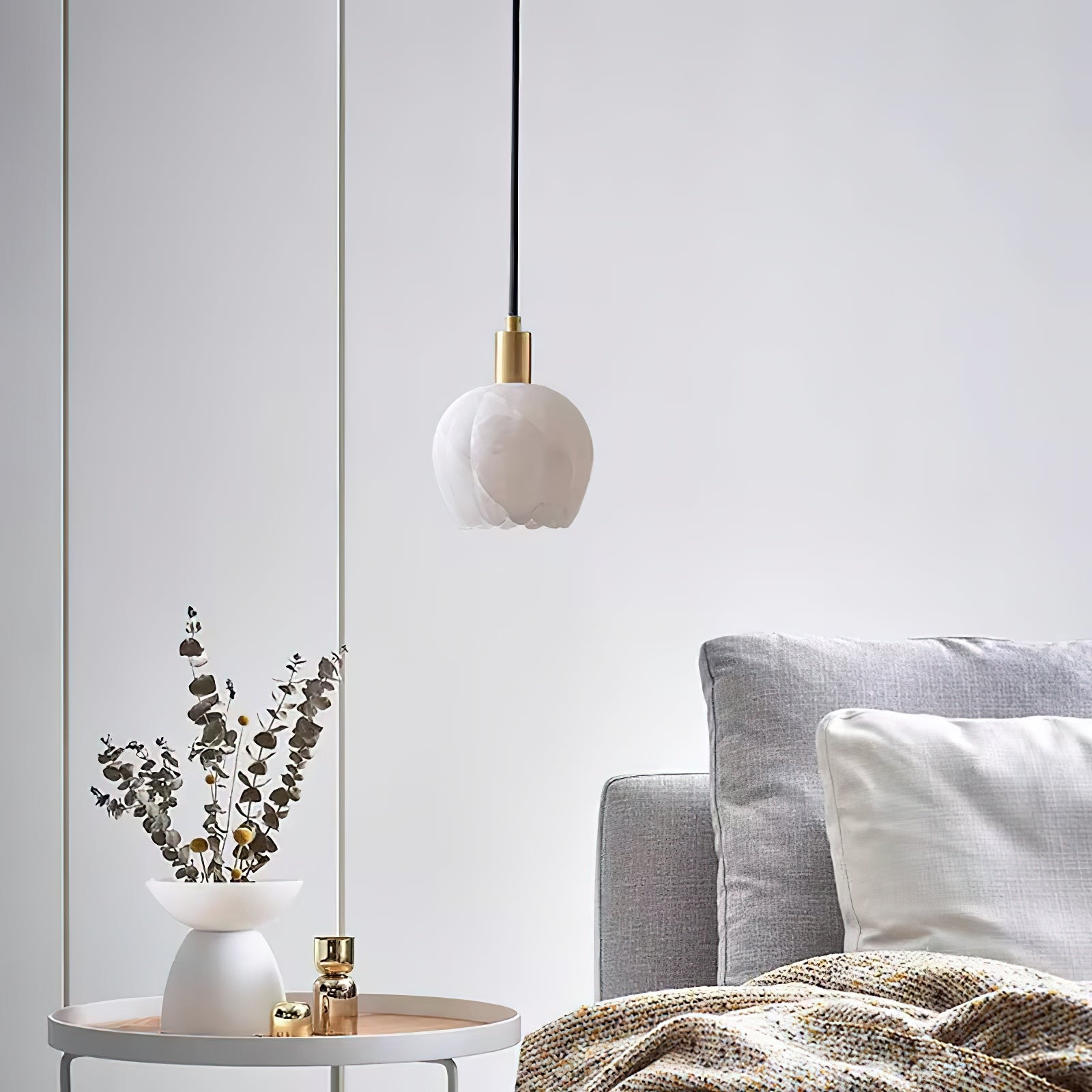 Lilin Alabaster Pendant Light T1648