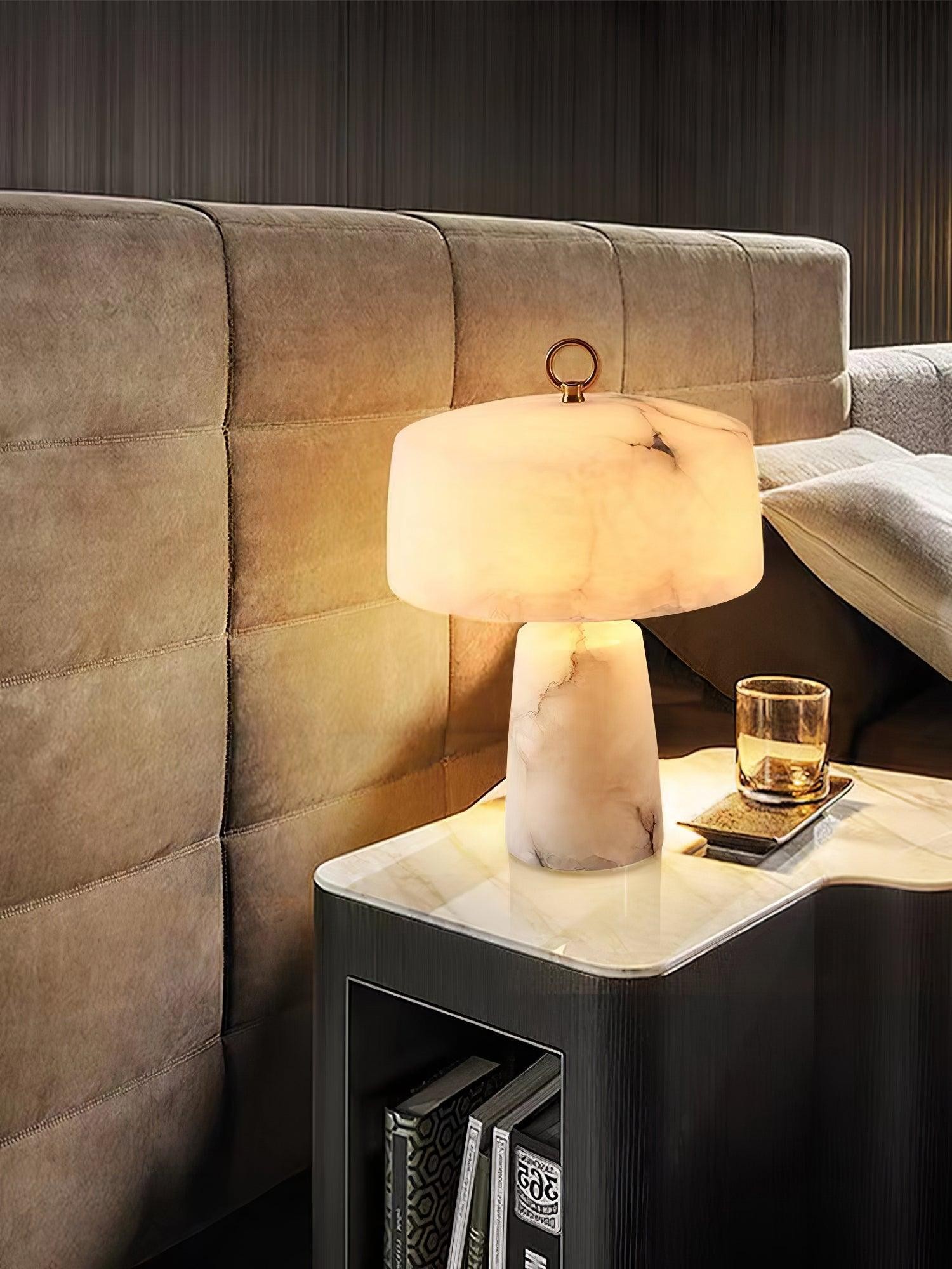 Light Luxury Style Marble Stone Table Lamp M481