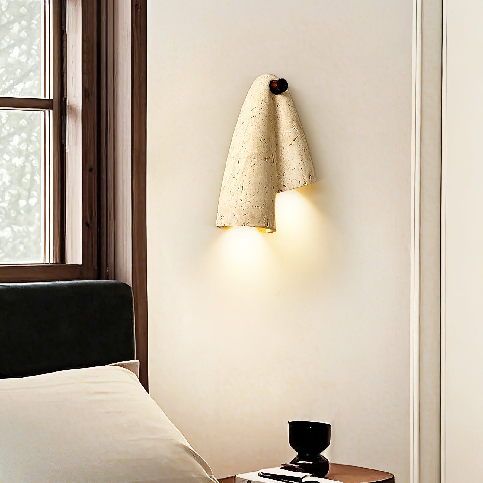 Pearlmont Travertine Wall Lamp T1988